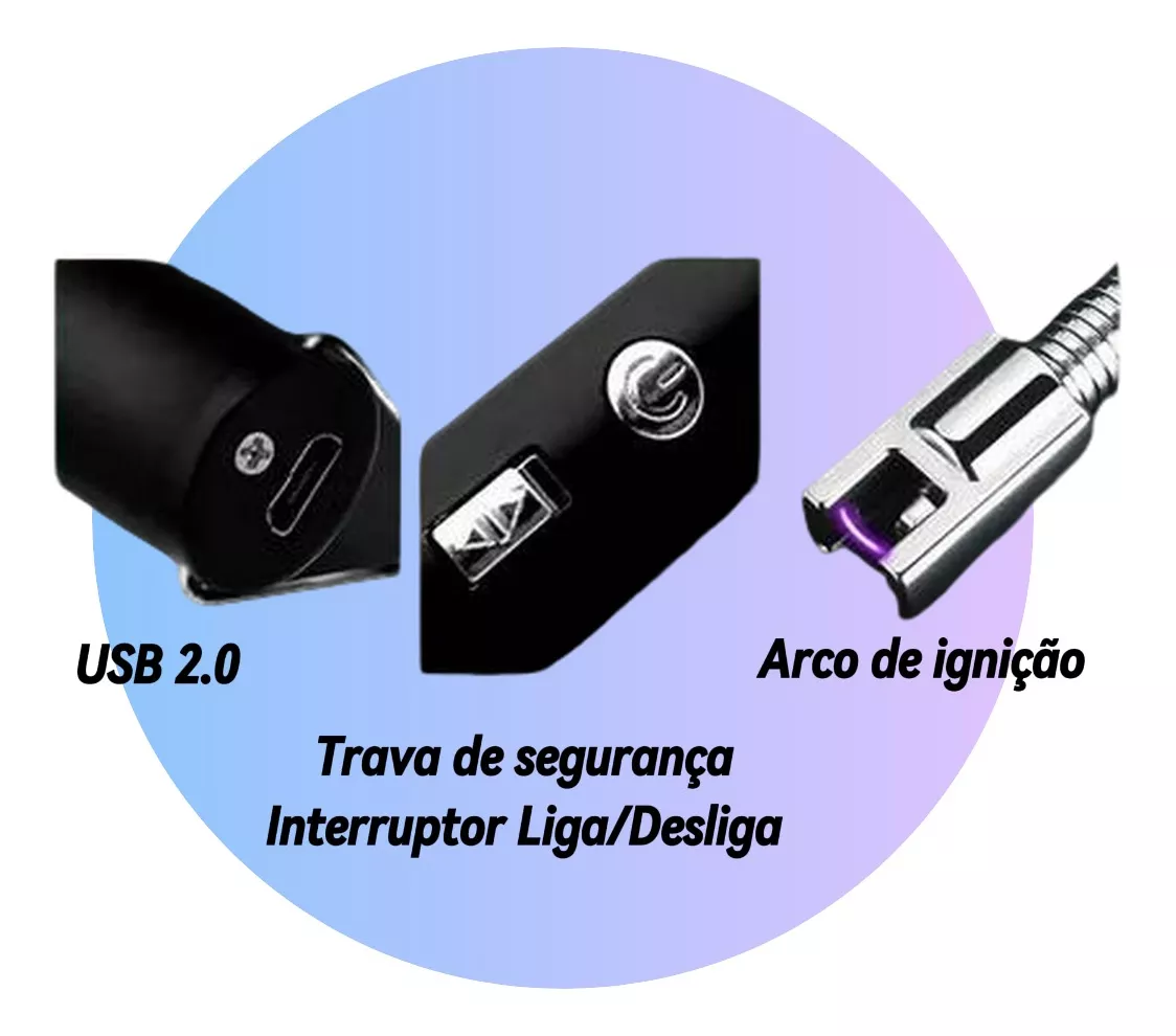 Acendedor Elétrico Definitivo - Recarregável - Image 15