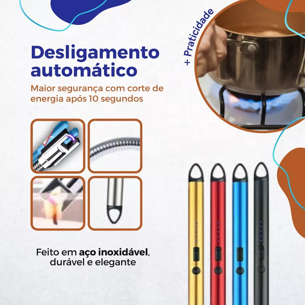 Acendedor Elétrico Definitivo - Recarregável - Image 8
