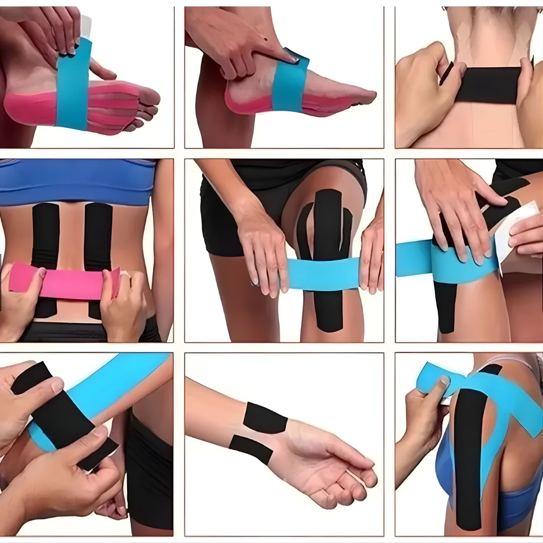 ARGUSTAPE Fita Bandagem Elástica Ortopédica 5Mx5cm- Alivia a Dor e Lesão Atleta ou Fisioterapia - Image 3