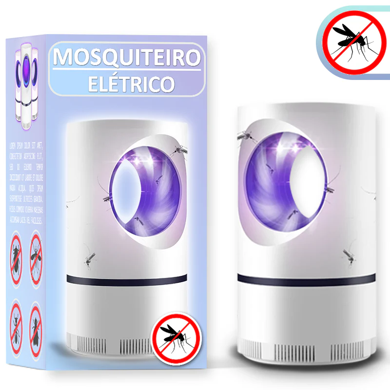 Armadilha Para Mosquitos e Insetos - Mosquiteiro Elétrico - Image 8