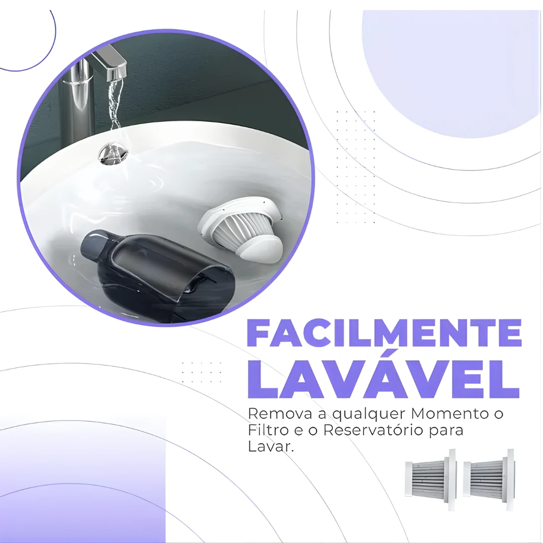 Aspirador e Soprador de Pó Portátil 2 em 1 VACOPRO - Casa Carro Sofá Computador - Image 3