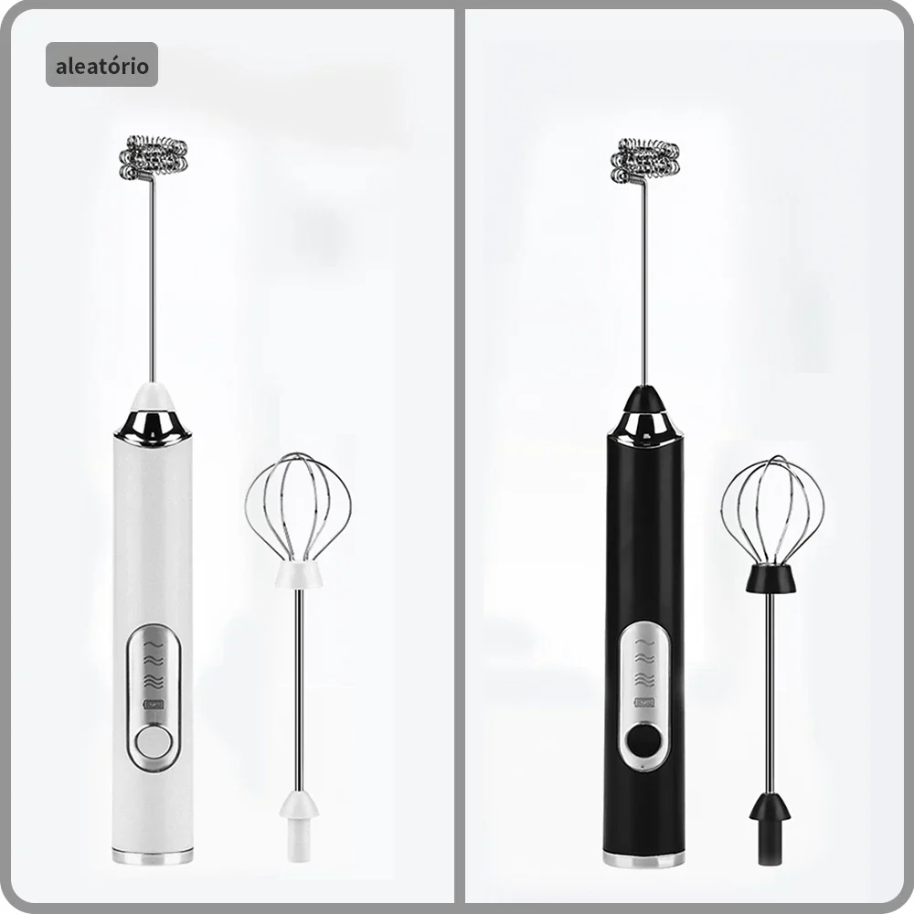 Batedor Misturador Mixer Elétrico para Bebidas Leite Café Portátil - Image 14