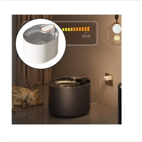 Bebedouro Fonte de Água Elevado Automático Com Filtro Para Pet Cachorro Gato 3 Litros - Image 2
