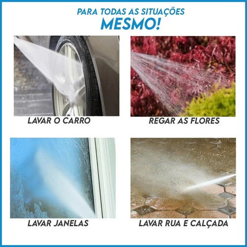 Bocal de Mangueira Alta Pressão - Ajustável Ponta de Cobre Latão Economia de Água Jardim Carro - Image 4