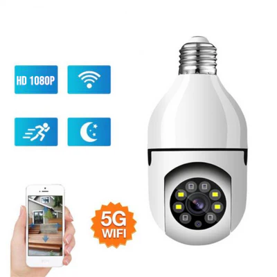 Câmera Spy 360º Segurança Full HD Inteligente Com Conexão WI-FI - Image 5