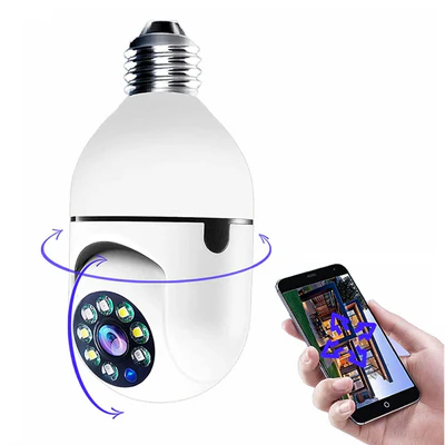 Câmera Spy 360º Segurança Full HD Inteligente Com Conexão WI-FI - Image 6