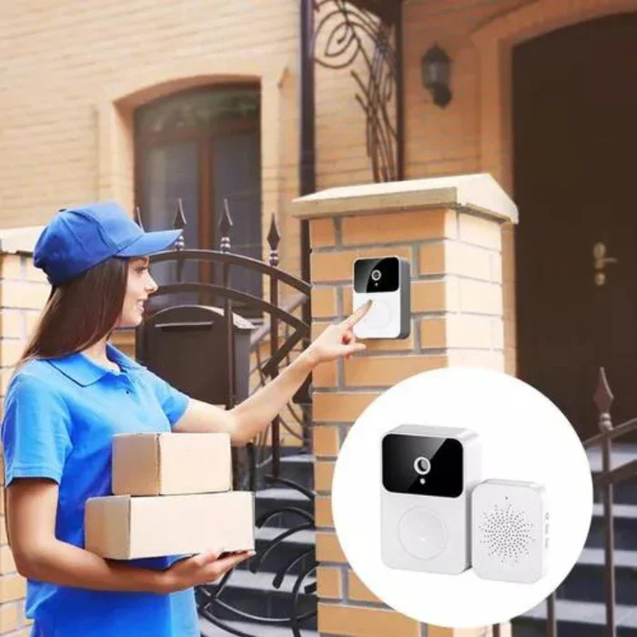 Campainha Wifi Eletrônica Sem Fio com Câmera - Image 11