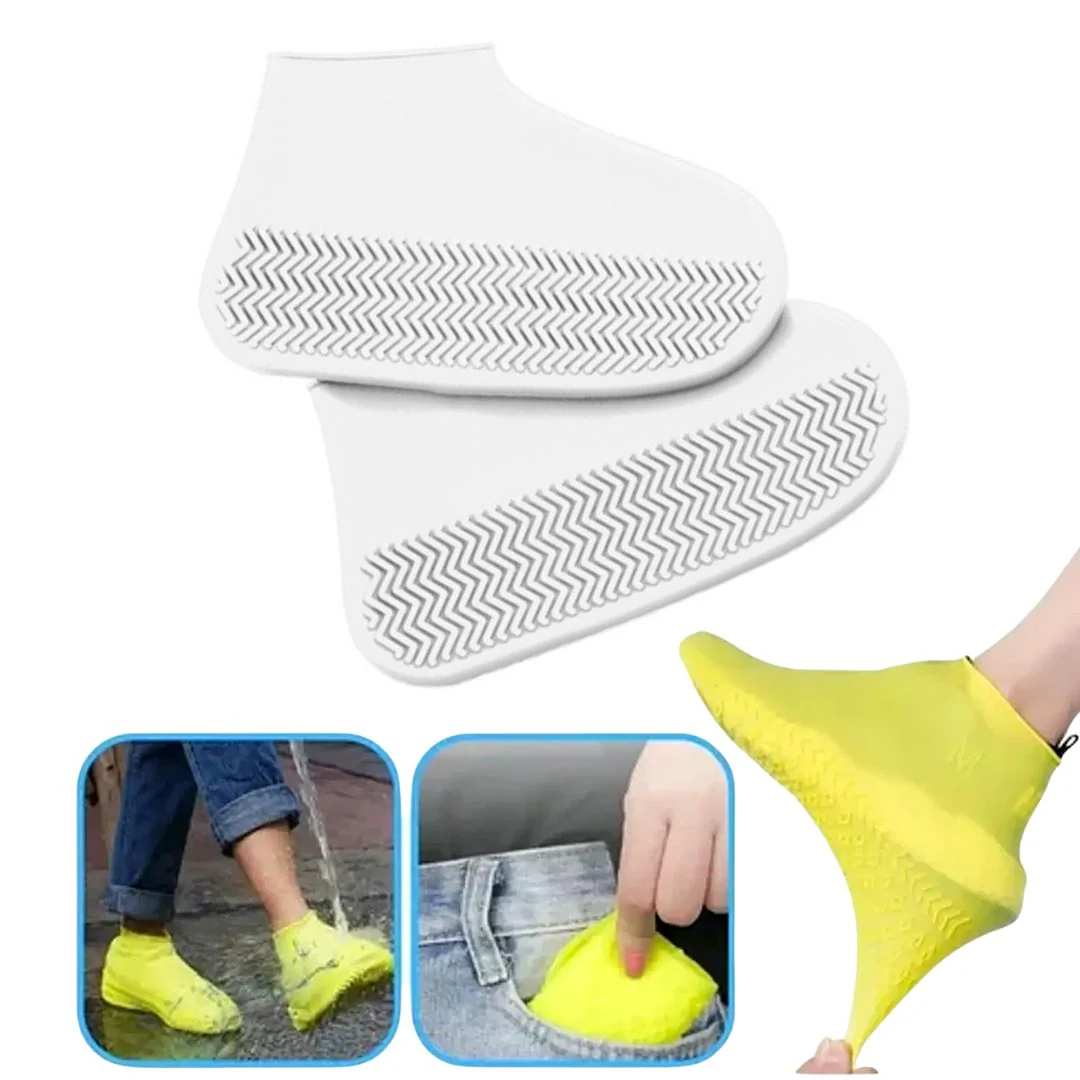 Capa de Calçados Impermeável De Silicone Protetor De Chuva Elástico COMPRE 1 LEVE 2 Pares - Image 14