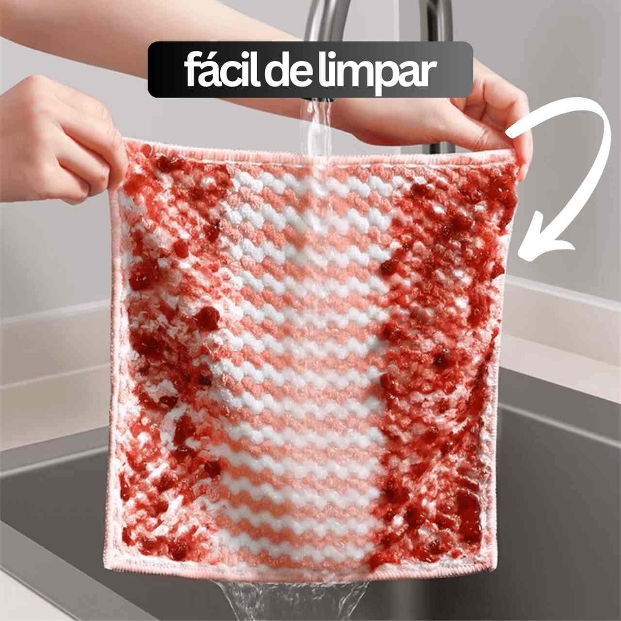 Panos Mágicos® - Limpeza Perfeita Premium Chef Atoalhado - Promoção Especial 🏆 Tamanho 25CMx25CM - Image 5