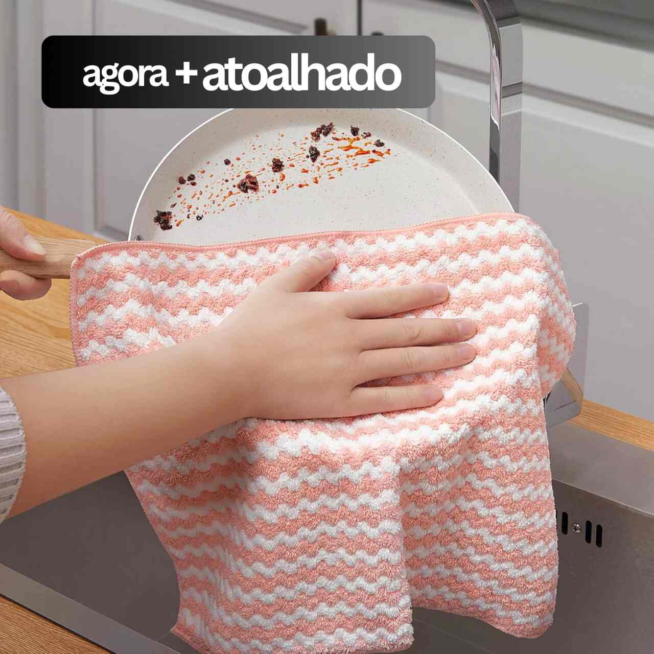 Panos Mágicos® - Limpeza Perfeita Premium Chef Atoalhado - Promoção Especial 🏆 Tamanho 25CMx25CM - Image 6