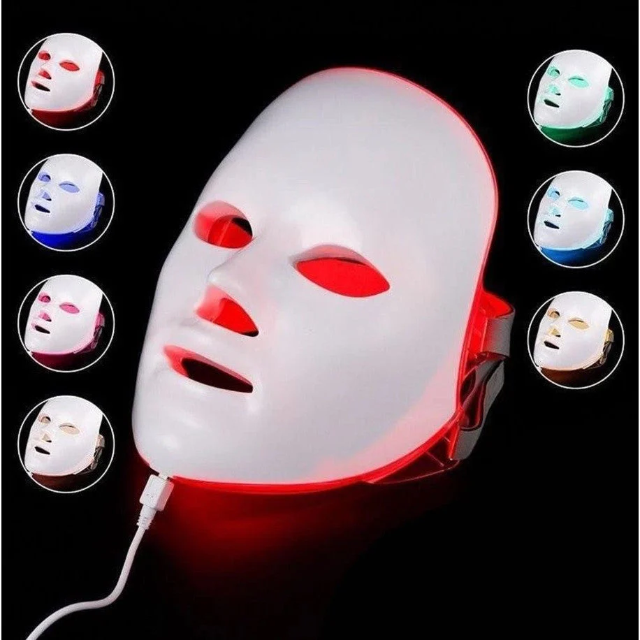 DermaLight ™ - Máscara de LED Fototerapia 7 Cores - Image 3