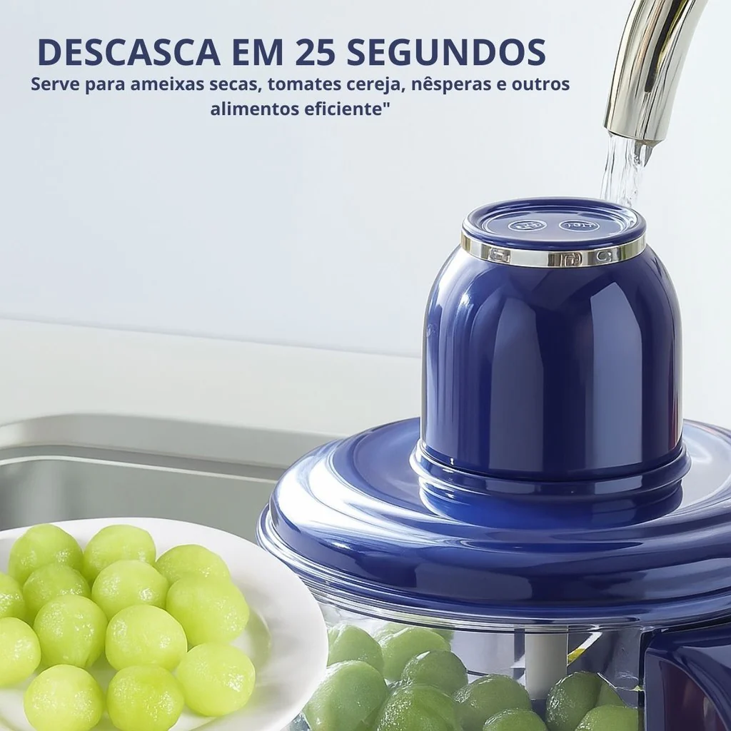 PELL PRO Descascador Elétrico — Uvas, Tomates e Alho prontos em segundos sem bagunça - Image 4
