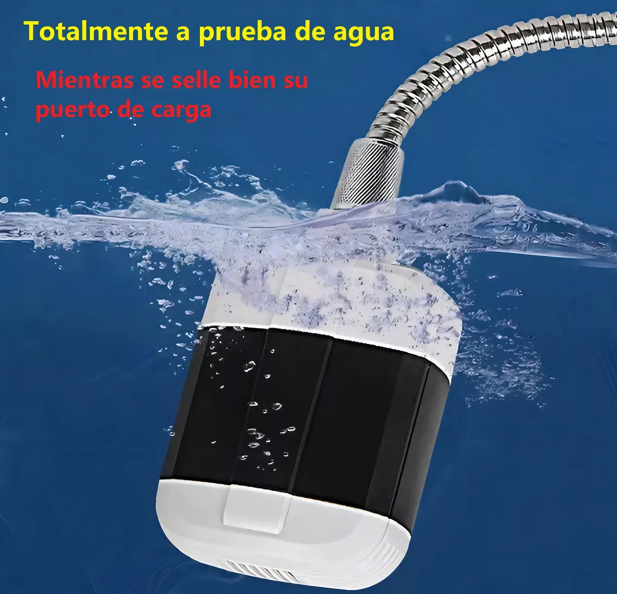 Ducha Chuveiro Portátil e Recaregável para Lugares Isolados Acampamentos Praia Pesca Mata - Image 8