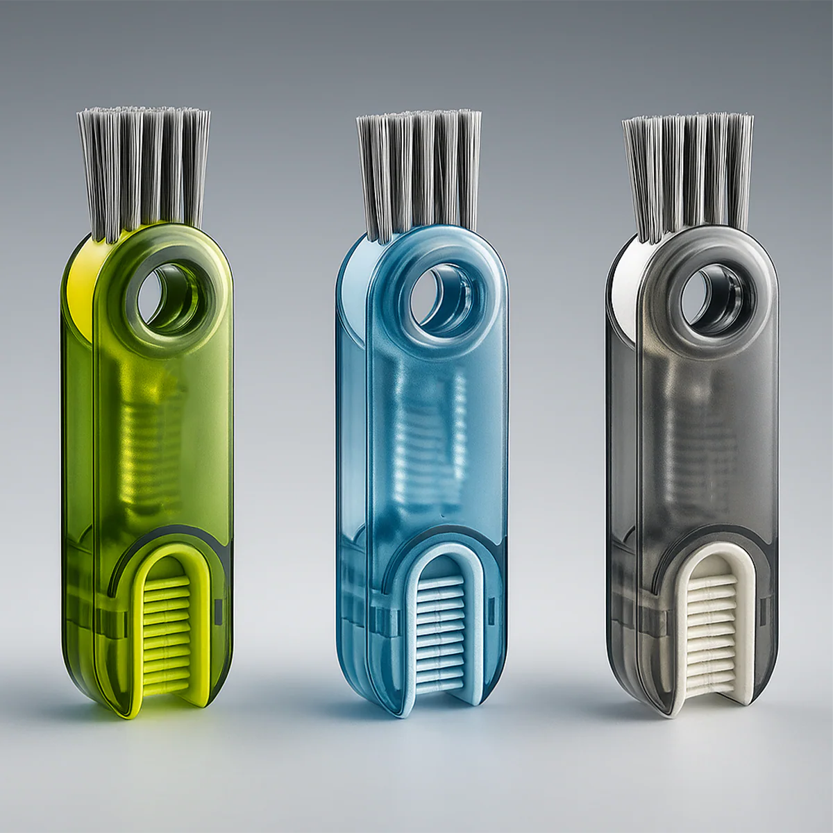 Escova TotalClean™ – 3 Funções em 1 Limpeza Profunda Garrafas Copos Tampas Cantos difíceis Compre 1 Leve 2 - Image 8