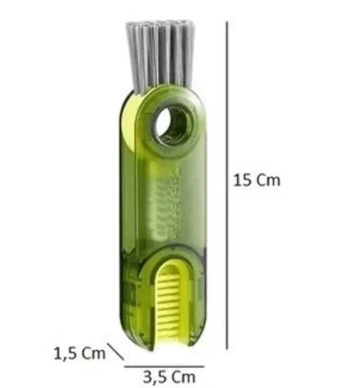 Escova TotalClean™ – 3 Funções em 1 Limpeza Profunda Garrafas Copos Tampas Cantos difíceis Compre 1 Leve 2 - Image 9