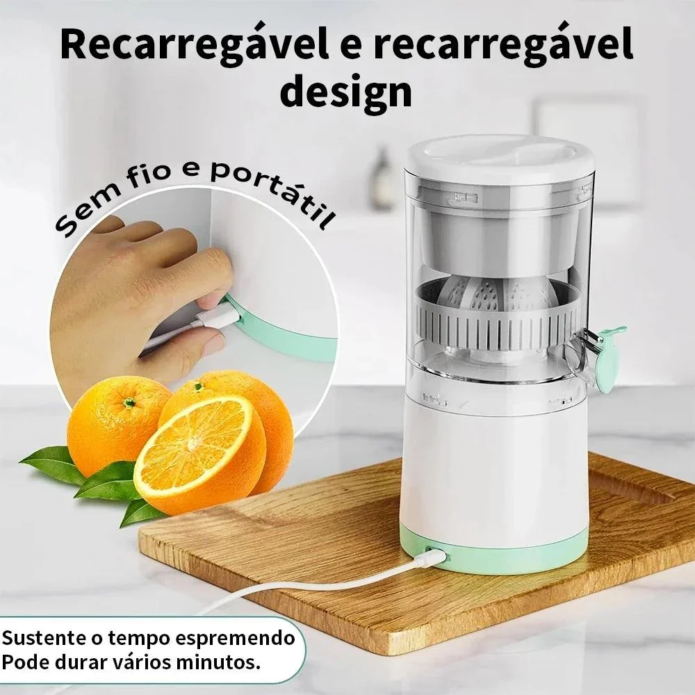 Espremedor de Frutas Portátil – Compacto, Sem Fio e Lâminas Duplas para Extração Eficiente - Image 2