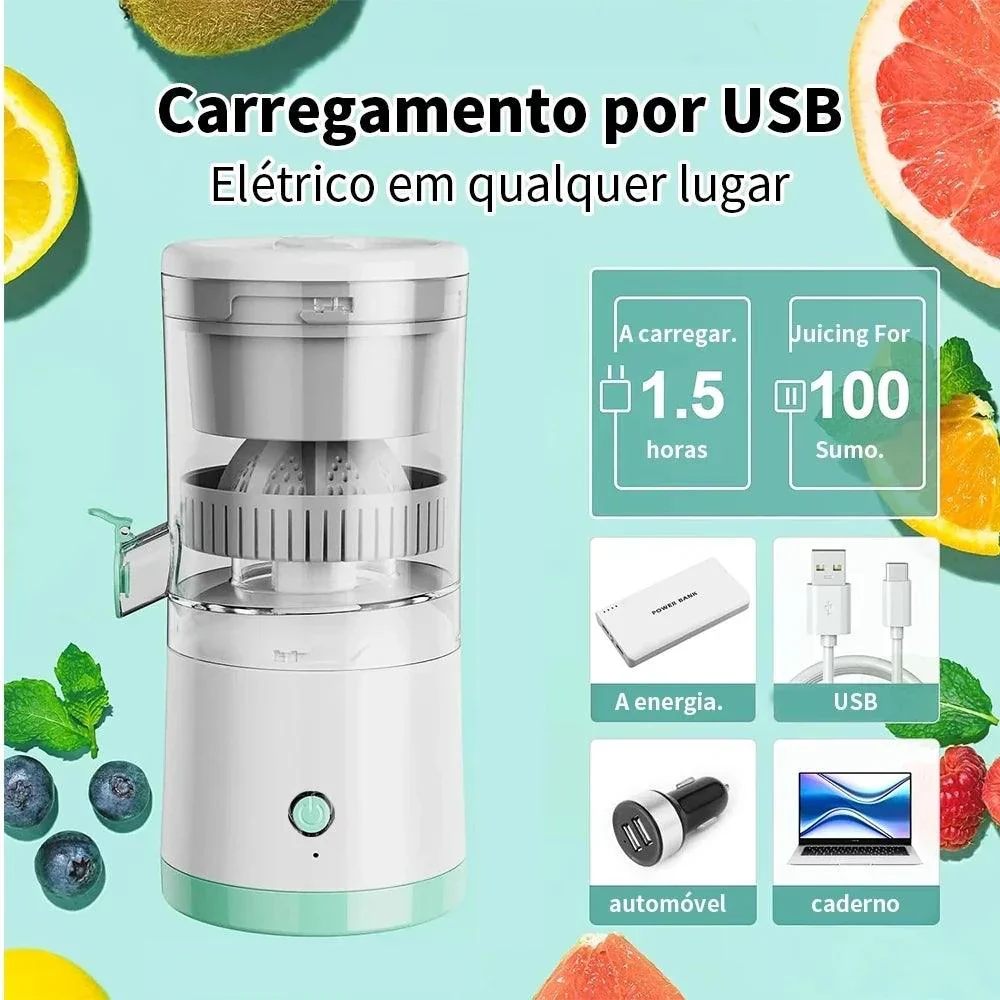 Espremedor de Frutas Portátil – Compacto, Sem Fio e Lâminas Duplas para Extração Eficiente - Image 3