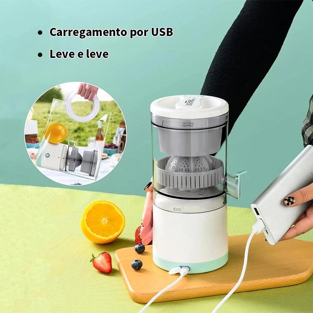 Espremedor de Frutas Portátil – Compacto, Sem Fio e Lâminas Duplas para Extração Eficiente - Image 4