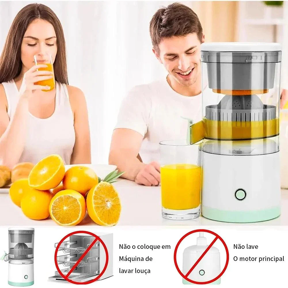 Espremedor de Frutas Portátil – Compacto, Sem Fio e Lâminas Duplas para Extração Eficiente - Image 5