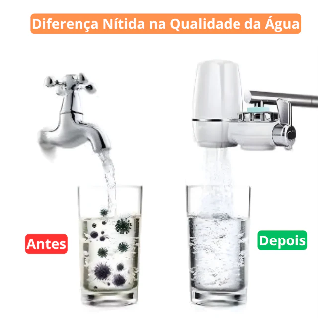 Torneira Filtro Purificador De Água Carvão Ativo PURELIFE - A garantia de água fresca e saudável para toda a sua família! - Image 3