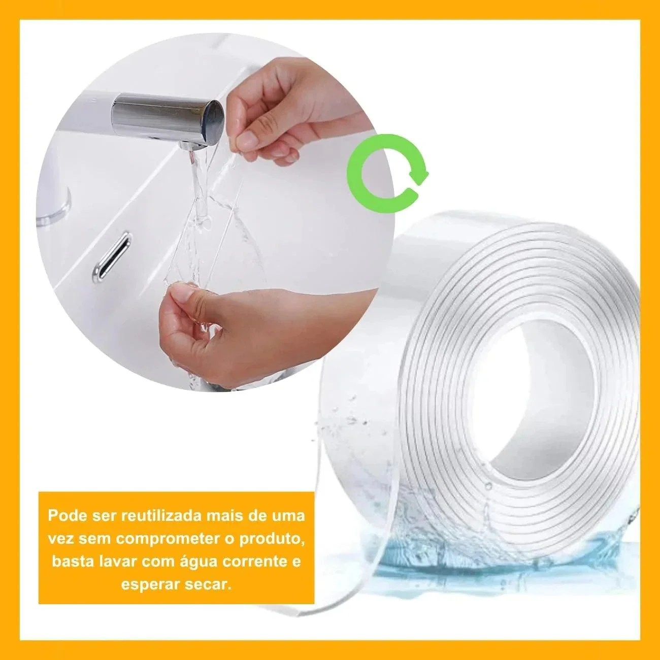Fita Dupla Face 3M - Adesivos Transparentes Resistentes - Image 6