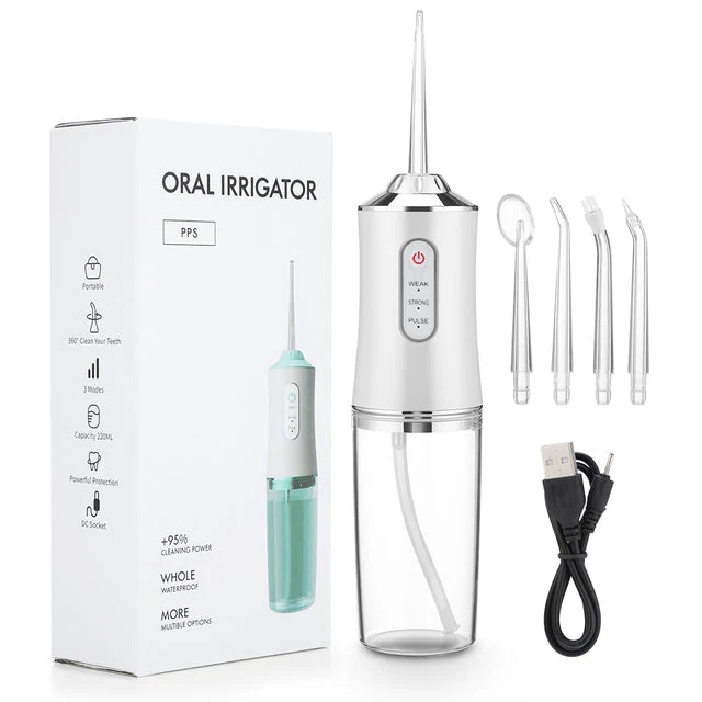 Irrigador Oral Recarregável - CleanJet - Revitalize seu sorriso com o poder da limpeza completa e eficaz! - Image 15