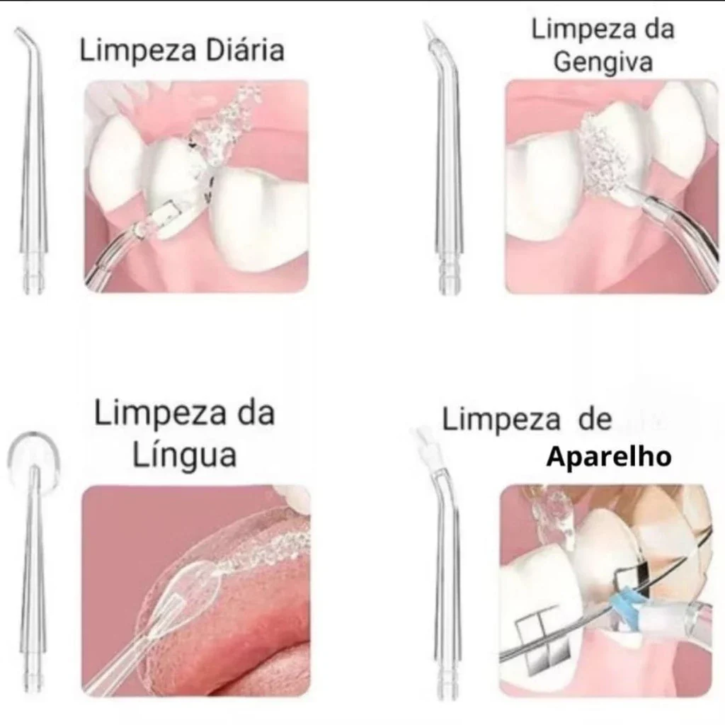 Irrigador Oral Recarregável - CleanJet - Revitalize seu sorriso com o poder da limpeza completa e eficaz! - Image 16