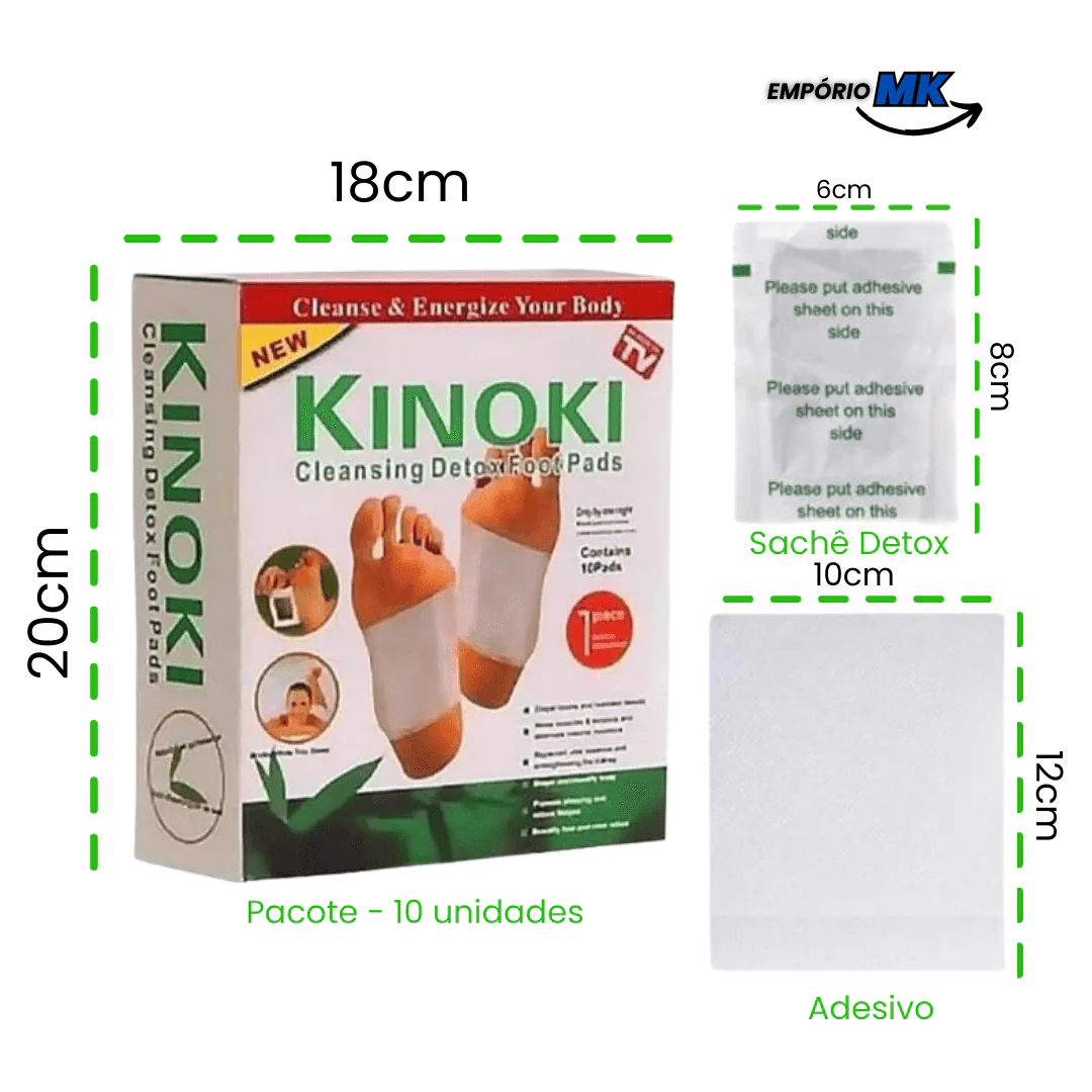 Kit Adesivo Detox - Elimina Dores, Inchaços e Desintoxica - 100% Natural - Image 10