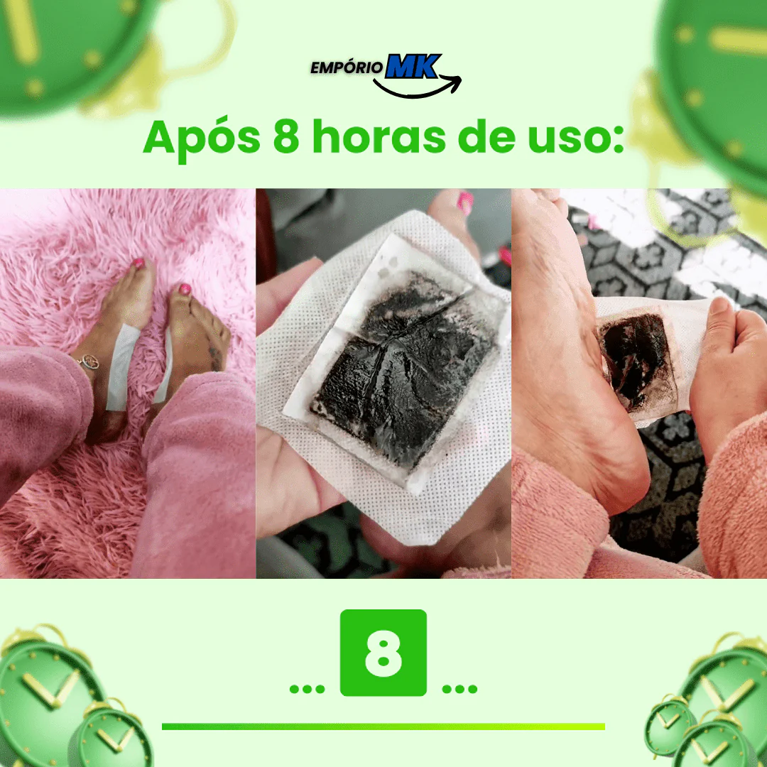 Kit Adesivo Detox - Elimina Dores, Inchaços e Desintoxica - 100% Natural - Image 2