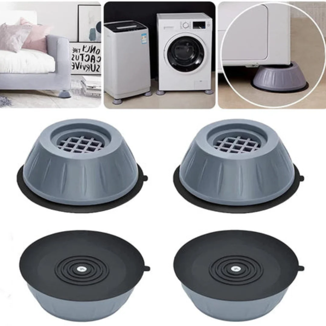 Kit Anti Vibração Para Máquinas De Lavar Com 4 Peças - Image 2