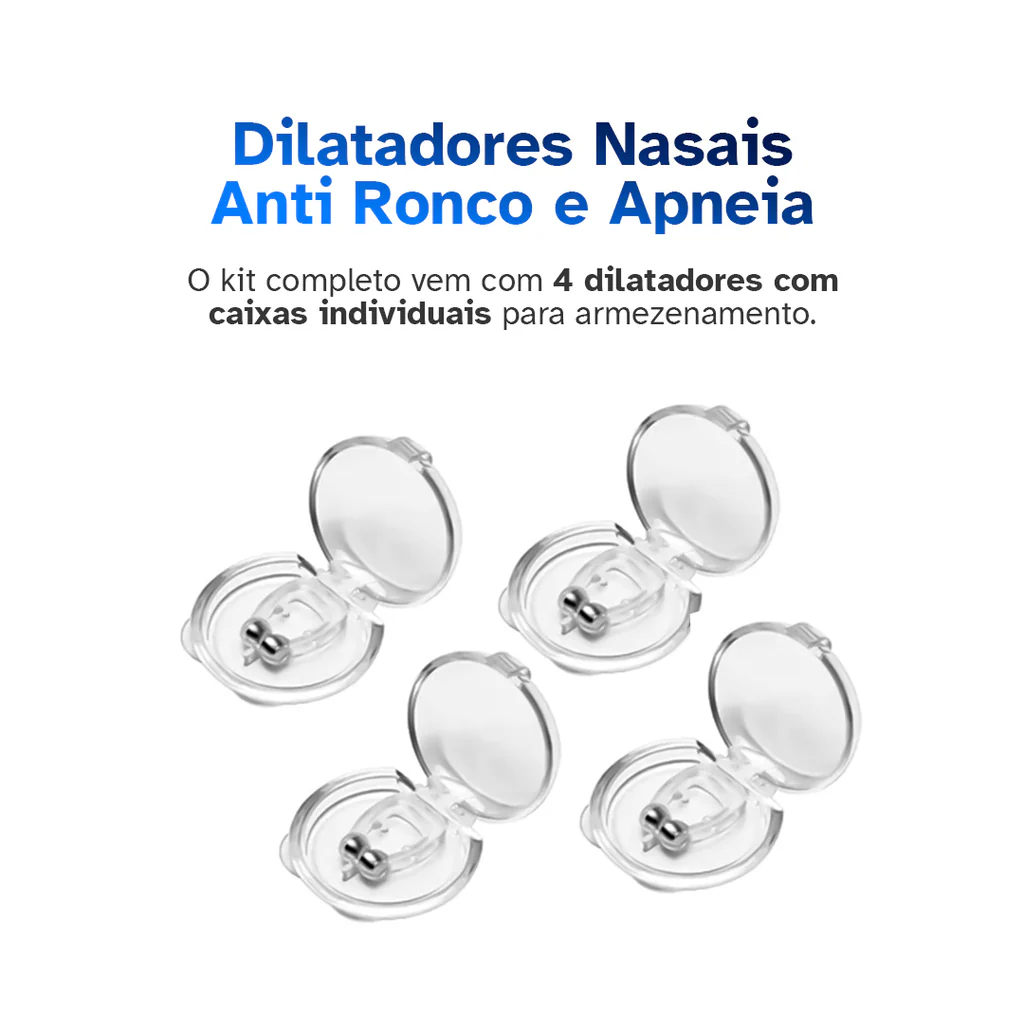 Kit com 4 Dilatadores Nasais Anti Ronco e Apneia – Respire Melhor - Image 2
