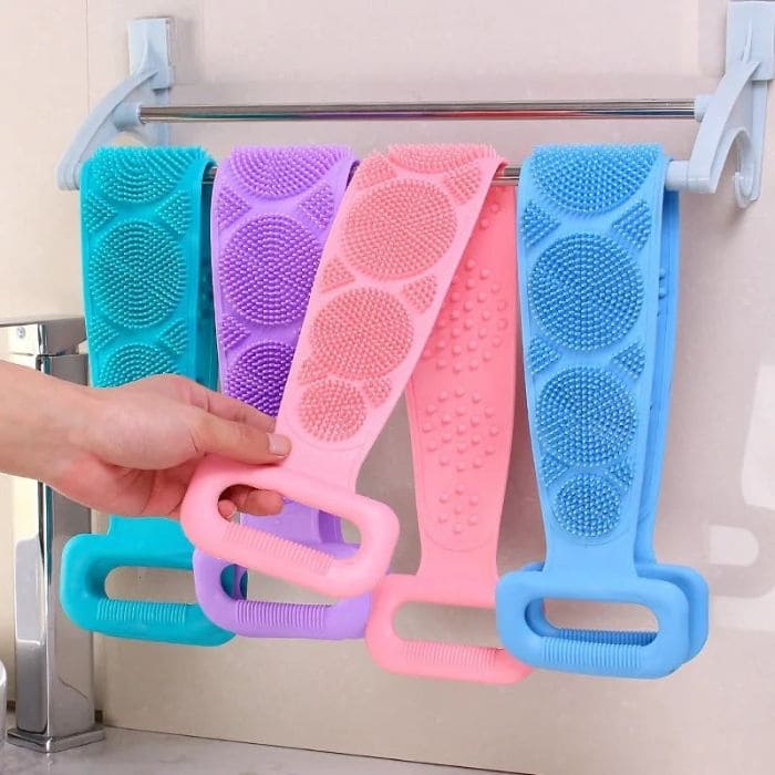 Kit com 4 Escovas de Banho em Silicone Limpeza Esfoliação e Relaxamento - Image 13