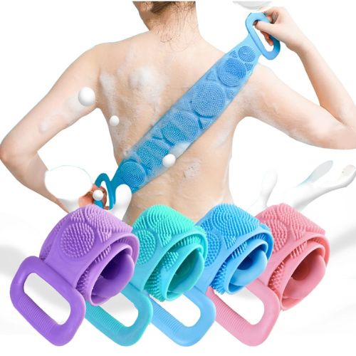 Kit com 4 Escovas de Banho em Silicone Limpeza Esfoliação e Relaxamento - Image 17