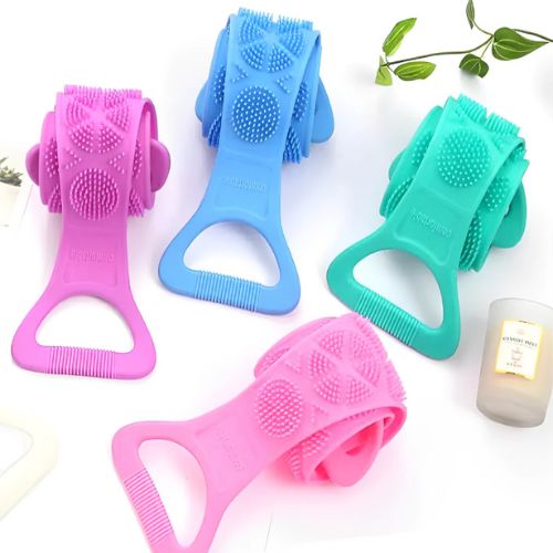 Kit com 4 Escovas de Banho em Silicone Limpeza Esfoliação e Relaxamento - Image 18