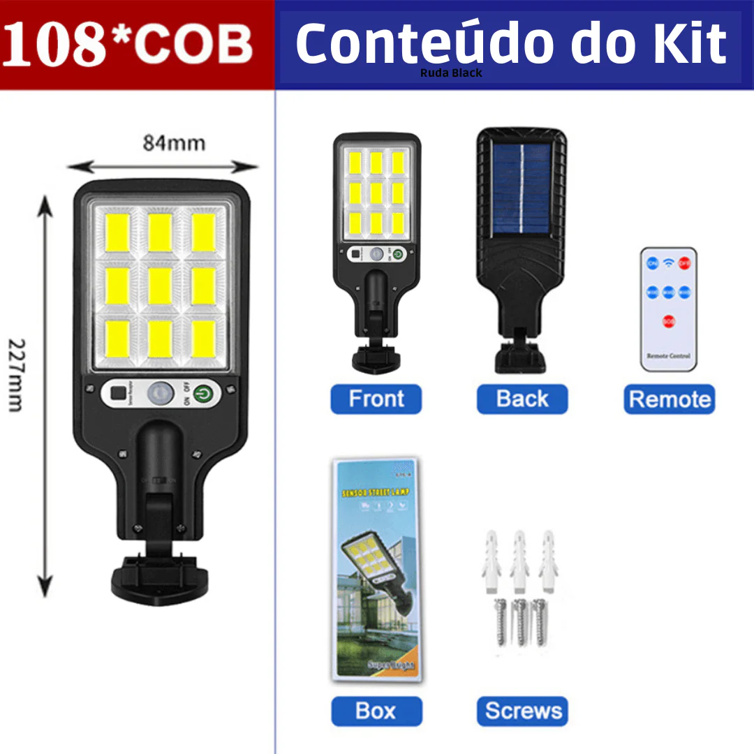 KIT Refletor Solar Led - Compre 1 Leve 2 + Frete Grátis - Image 4