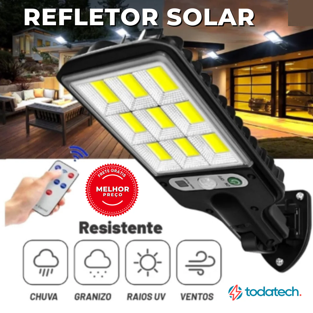 KIT Refletor Solar Led - Compre 1 Leve 2 + Frete Grátis - Image 5