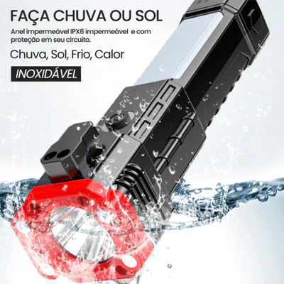 Lanterna Tática 4 em 1 com Powerbank Integrado - Image 4