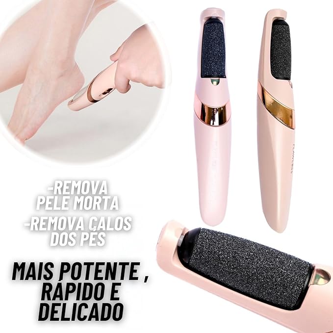 FOOTCLEAN - Lixa Elétrica Removedor de Calos e Rachaduras para os Pés - Image 5