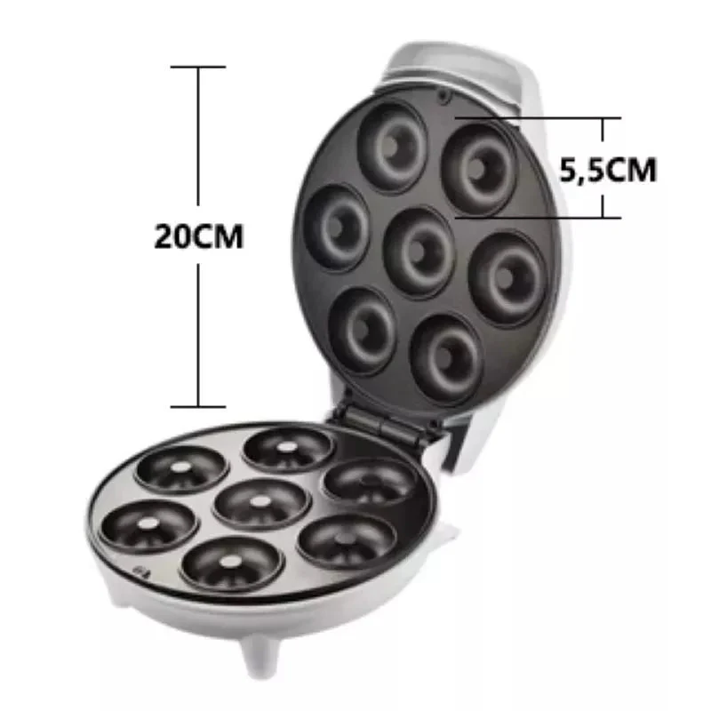 Máquina de Donuts Elétrica 7 Cavidades 1200W – 110V - Image 6