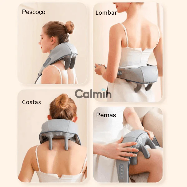 Massageador CalminZen® Para Pescoço, Costas, Pernas e Ombro - Image 4