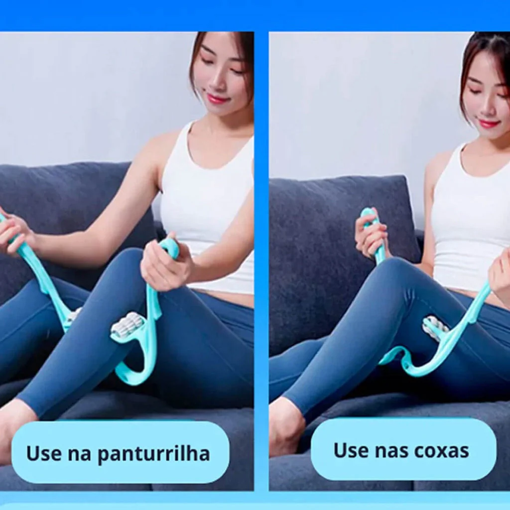 Massageador Manual Profissional com Ponto de Pressão Triplo Para Relaxamento Profundo - Image 2