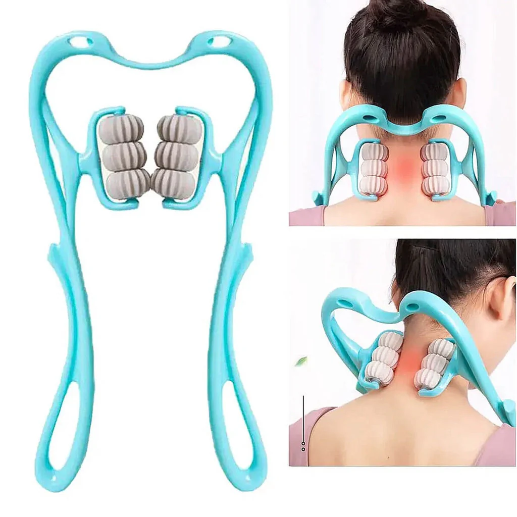 Massageador Manual Profissional com Ponto de Pressão Triplo Para Relaxamento Profundo - Image 4
