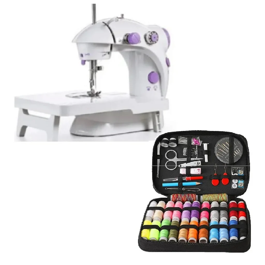 Mini Maquina Costura Portátil Elétrica + Pedal Bivolt 110v/220v - Image 9
