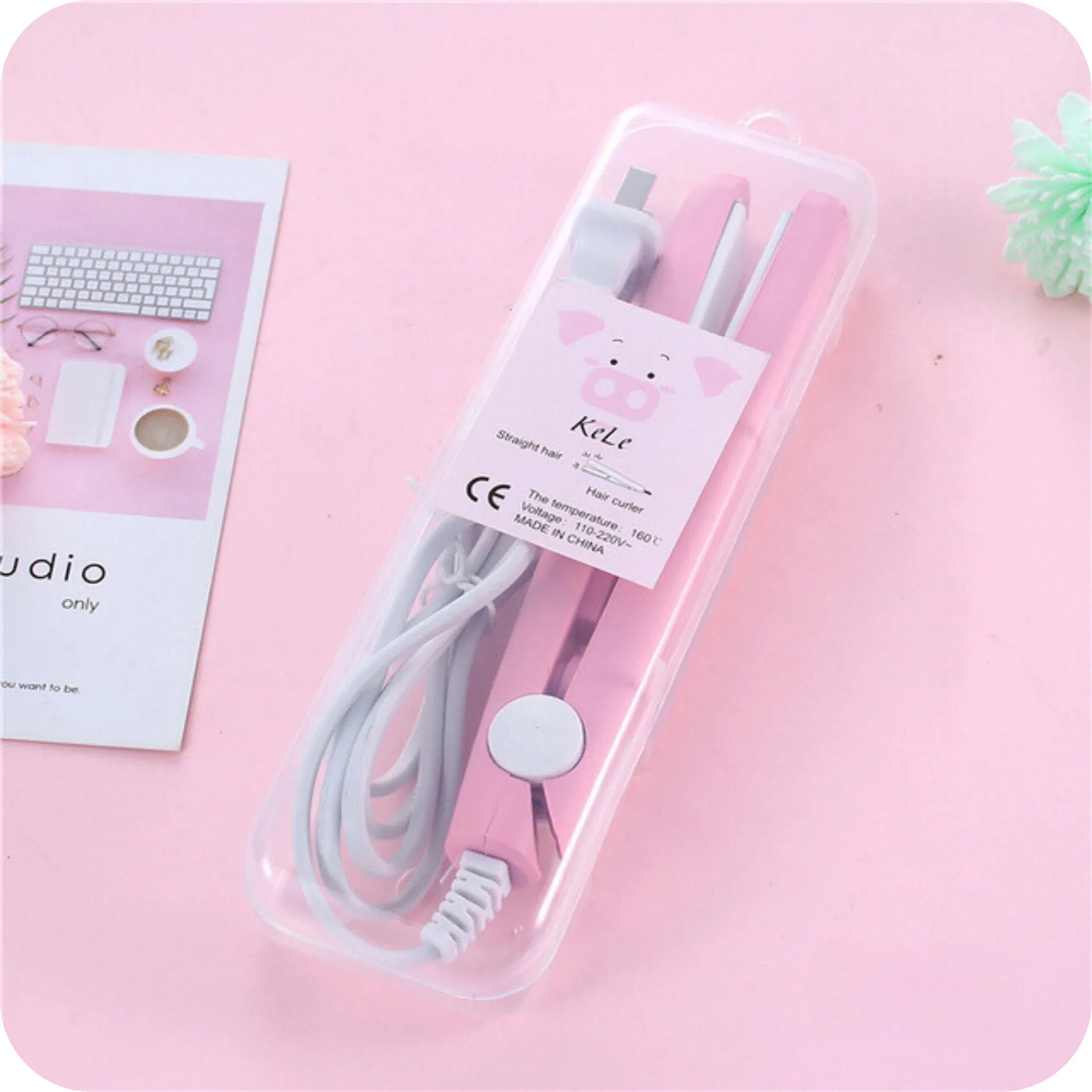 MINI MODELADOR VERSÁTIL PLUS PROFISSIONAL - Bivolt Portátil Alisa Modela Faz Cachos Retoca Pontas Franja - Image 15