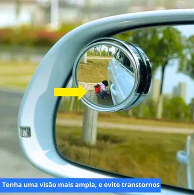 [OFERTA RELÂMPAGO⚡️] - Mini Espelho Auxiliar para Retrovisor 360º Premium - Image 2