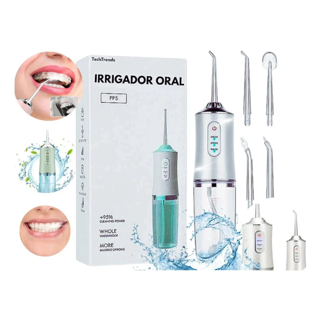 OralFlow + Kit de Acessórios Grátis! Revitalize seu sorriso com o poder da limpeza completa e eficaz! - Image 4