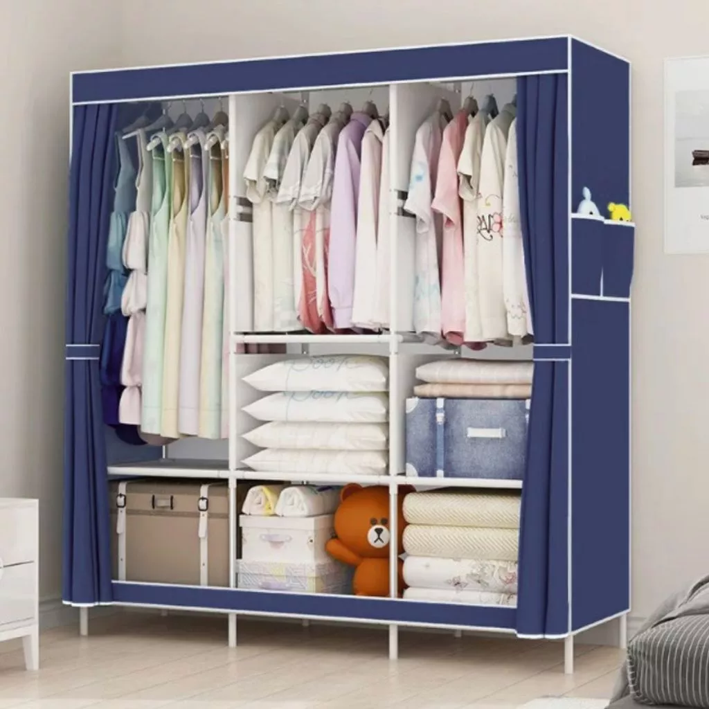 Guarda Roupas Organizador Armário Dobrável 2 Portas - Image 8