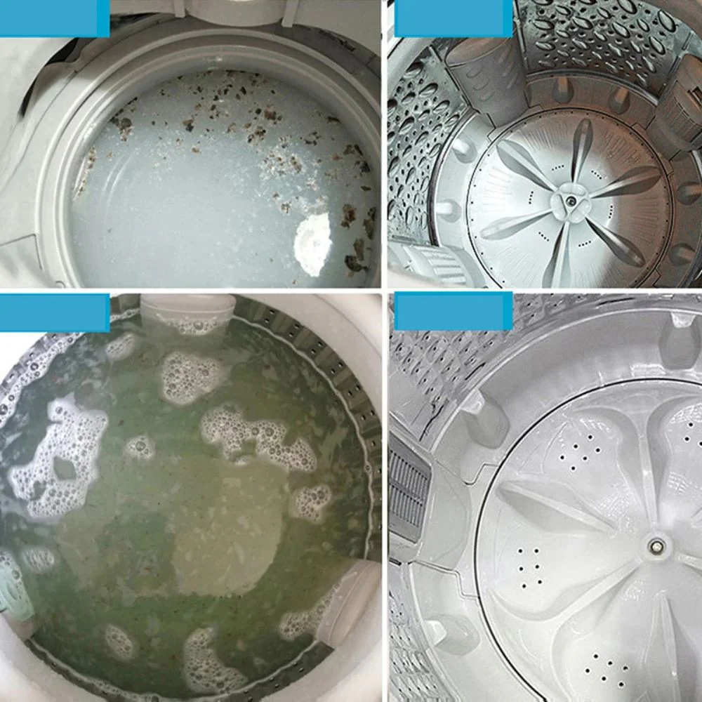Pastilhas para Limpeza Máquinas de Lavar Roupas Efervescentes - Image 7