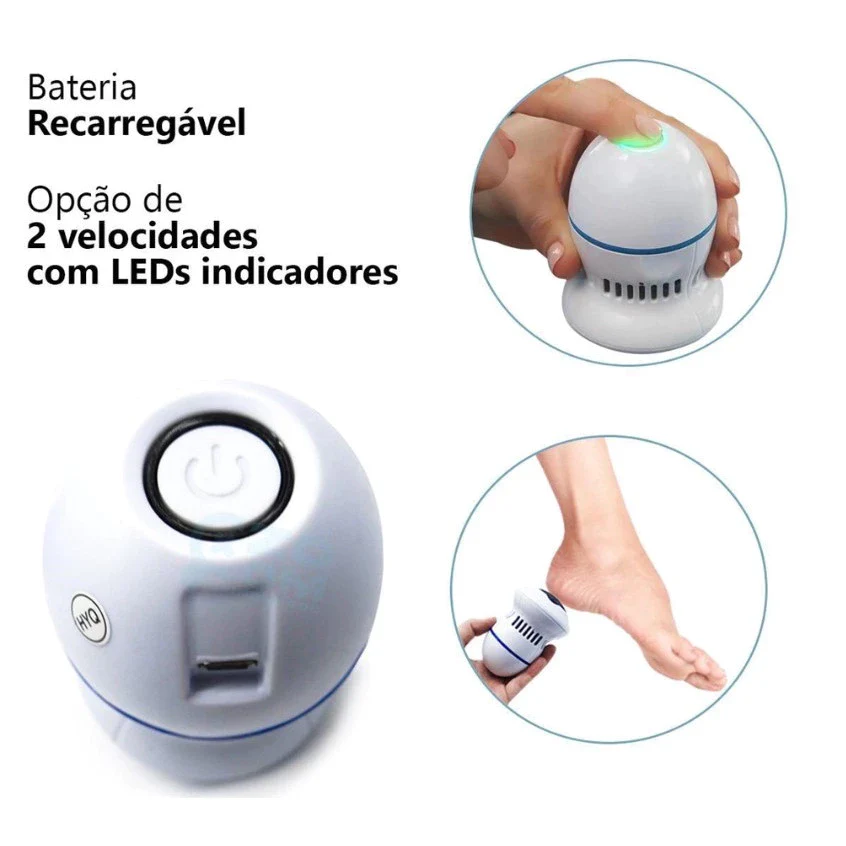 Removedor de calos e rachaduras Beauty Feet + 12 Lixas de Brinde - Image 3