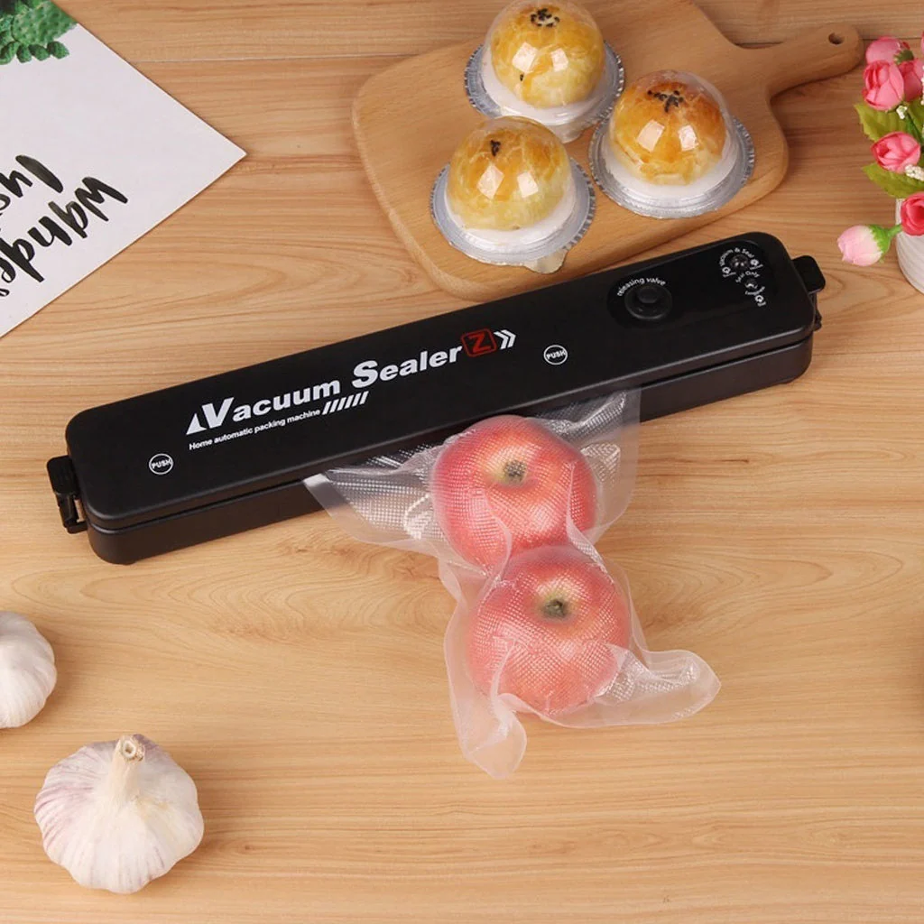 Seladora a Vácuo Portátil Máquina de Embalar Alimentos + 10 Sacos à Vacuo - Image 3